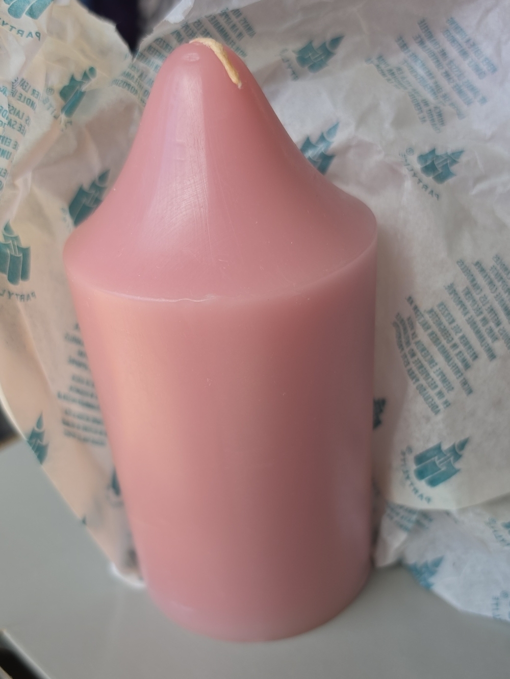Vintage PartyLite Scented Pillar Candle